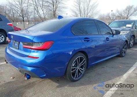 2021 BMW 330Xi из США, поврежденный, VIN 3MW5R7J02M8C00695